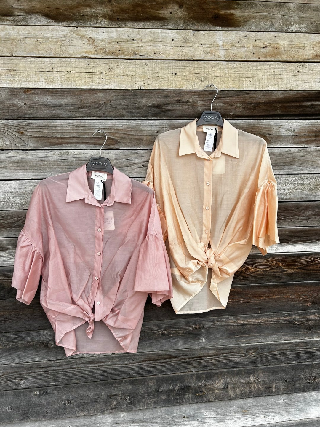 Camicia velata ViCOLO