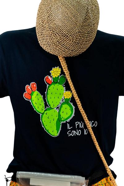 T-shirt Marzamemi Boutique 100% cotone Il più fico sono Io