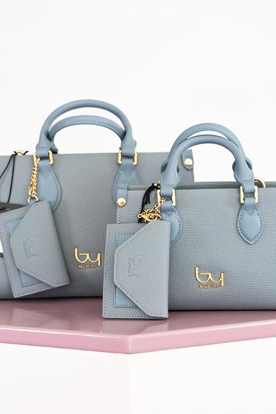 Borsa Byblos in tela denim